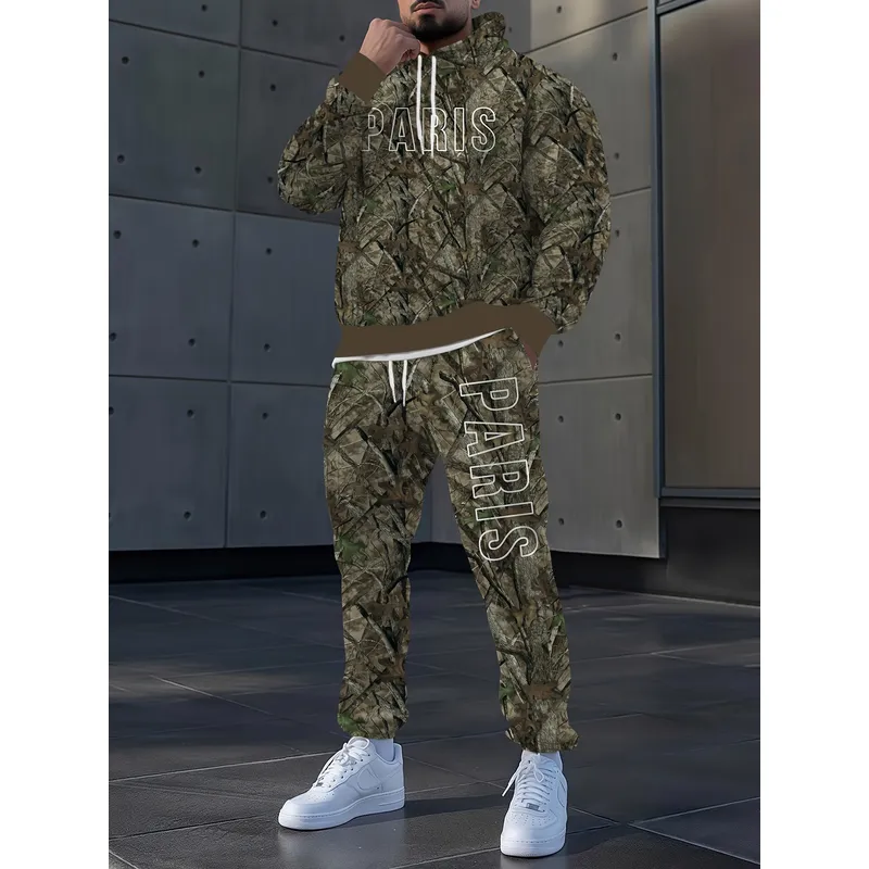 Men's 2 Piece Jungle Camouflag - Camo Pattern Set recension och pris