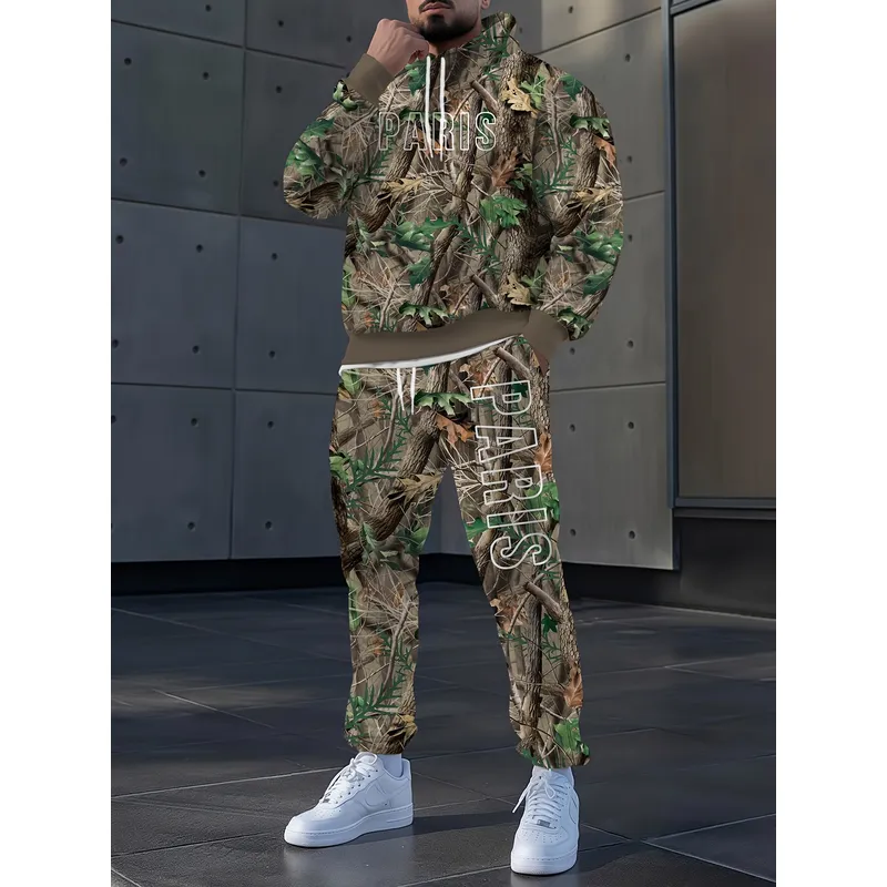 Men's 2 Piece Jungle Camouflag - Camo Pattern Set recension och pris