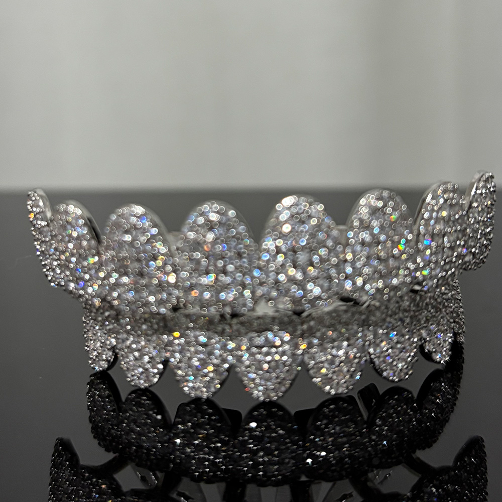RACHELZ 8/8 Full Iced Out CZ S - Street Fashion Loverboy Hat recension och pris
