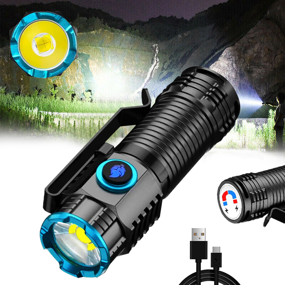 Powerful XHP50 LED Flashlight  - Street Fashion Blog recension och pris