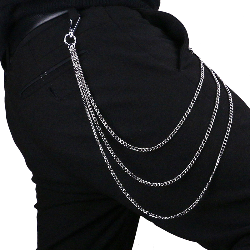 1PC Stainless Steel Long Key C - Street Fashion Goth recension och pris