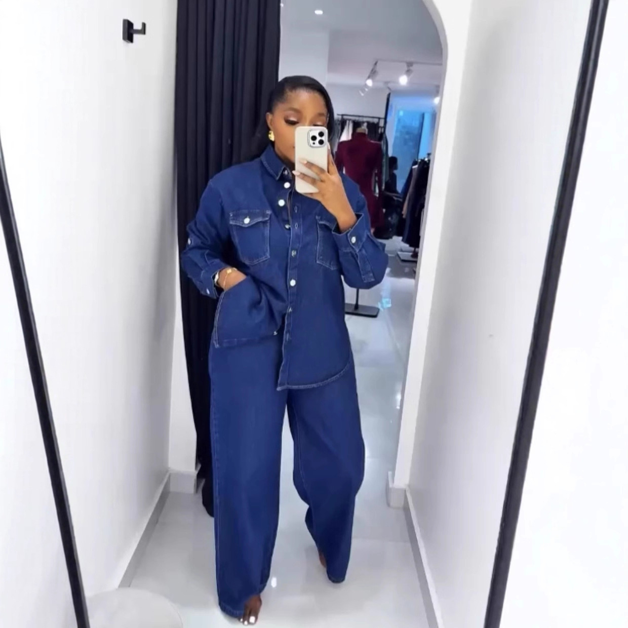 Jeans 2 Piece Sets Women Denim - Street Fashion Jeans Women recension och pris