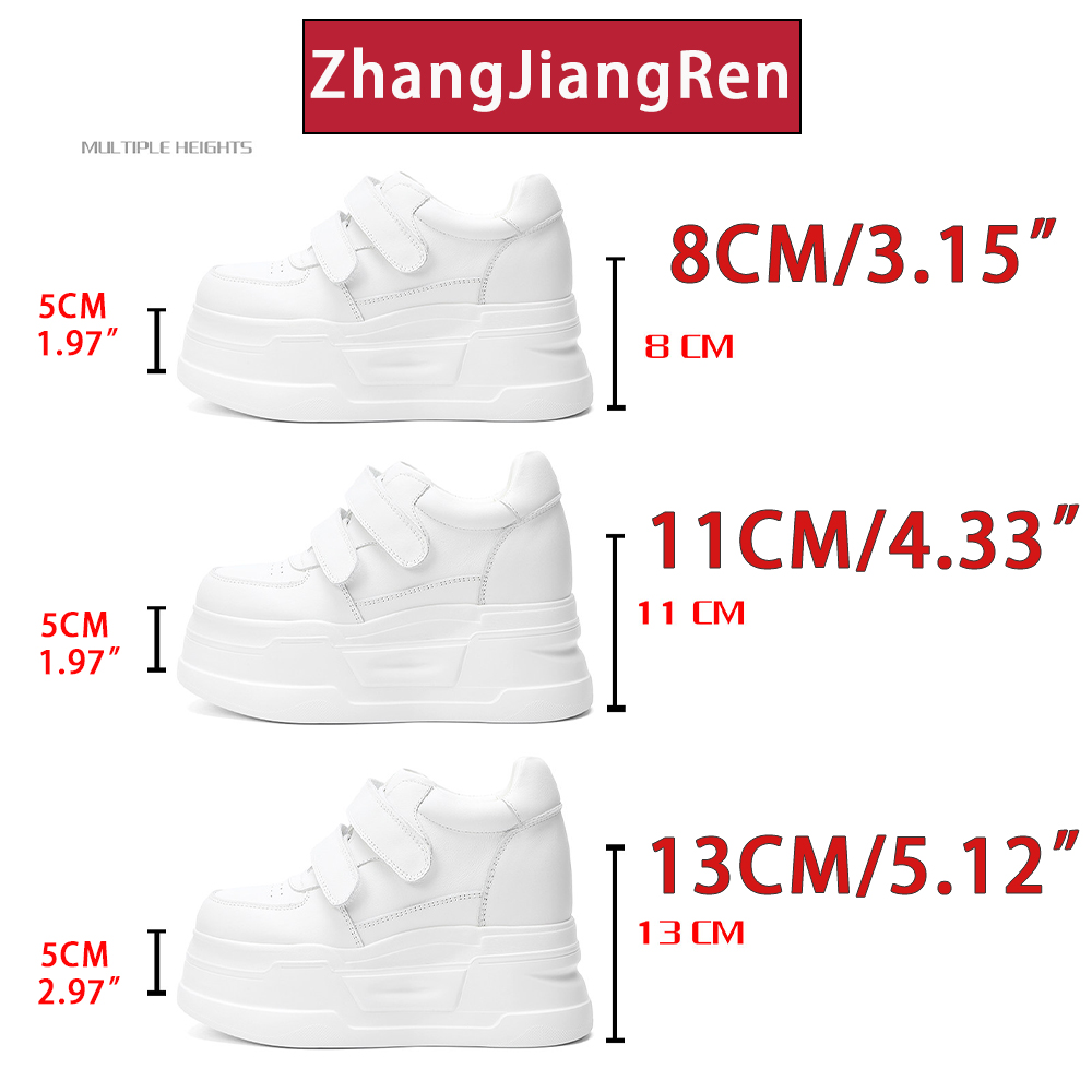 ZJR 8-13cm Women's Inner Lift  - Chunky Sneaker Platform recension och pris
