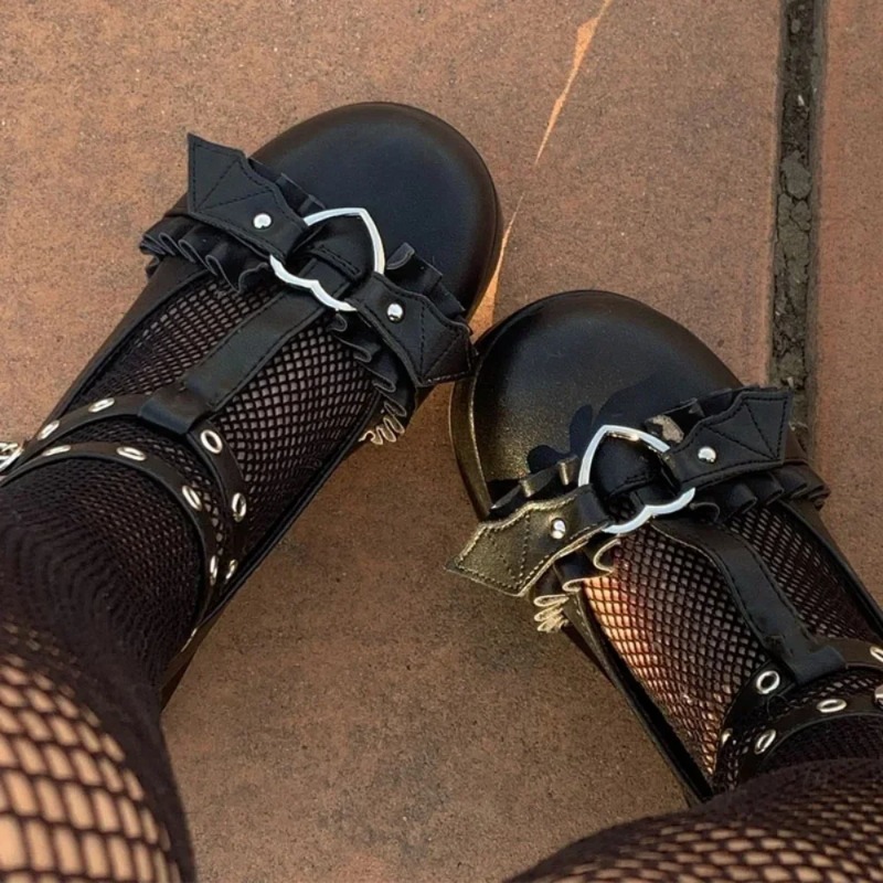 New Sweet Heart Buckle Wedges  - Chunky Sneaker Platform recension och pris
