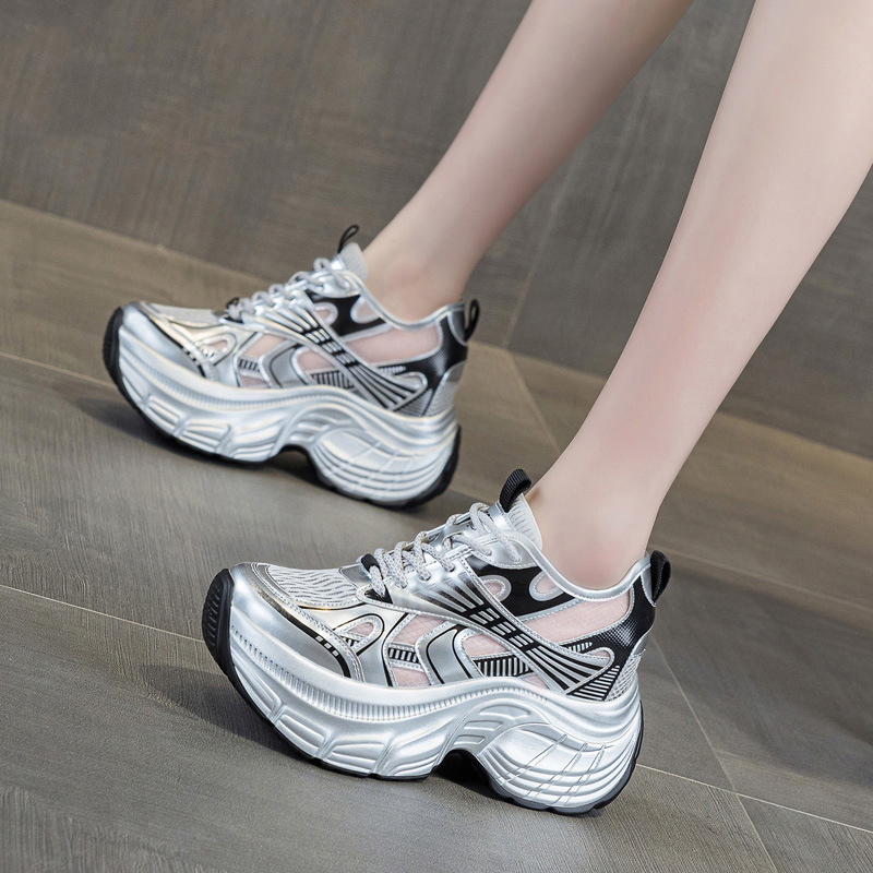 8cm Hidden Height Increasing P - Chunky Sneaker Platform recension och pris