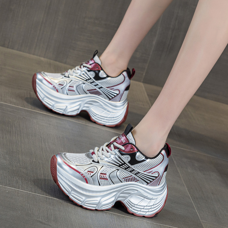 8cm Hidden Height Increasing P - Chunky Sneaker Platform recension och pris