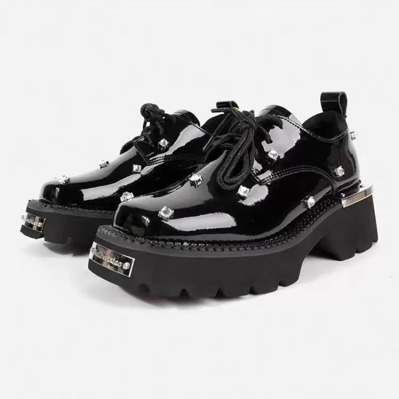 Women Loafers Crystal Platform - Chunky Sneaker Platform recension och pris