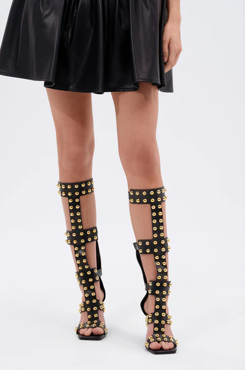 Women's Black Gladiator Sandal - Street Fashion Dress recension och pris