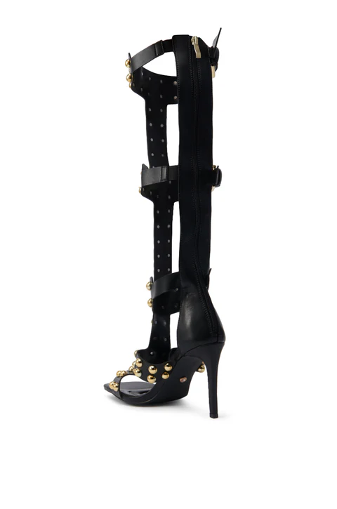 Women's Black Gladiator Sandal - Street Fashion Dress recension och pris