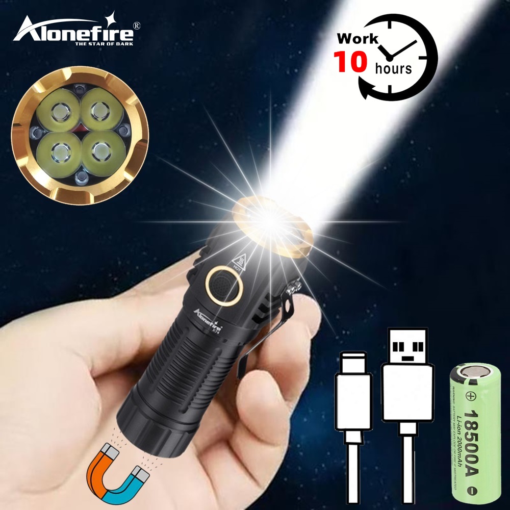 Mini LED Flashlight 8000LM Sup - Street Fashion Blog recension och pris