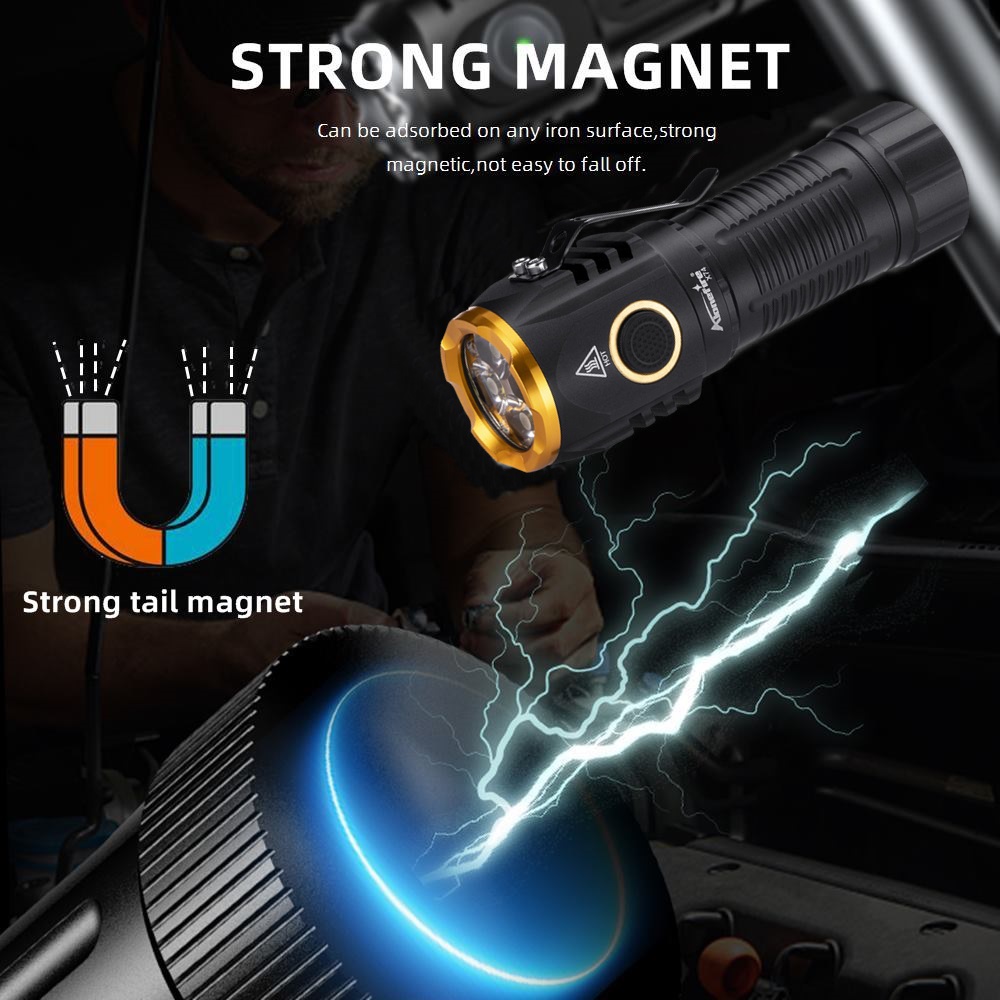 Mini LED Flashlight 8000LM Sup - Street Fashion Blog recension och pris