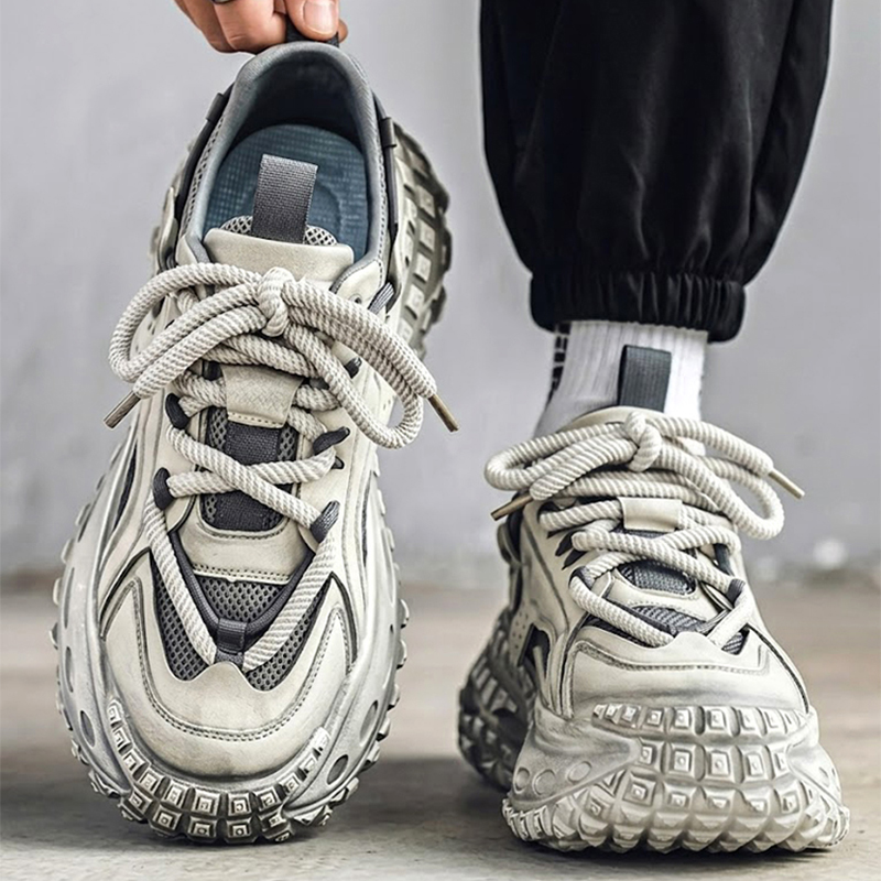 Big Size Men Mesh Chunky Dad S - Street Fashion Walking recension och pris