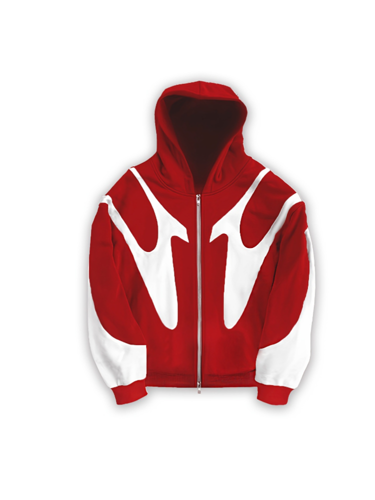 Y2k American  Retro Letter Pri - Street Fashion Zip Up Hoodie recension och pris