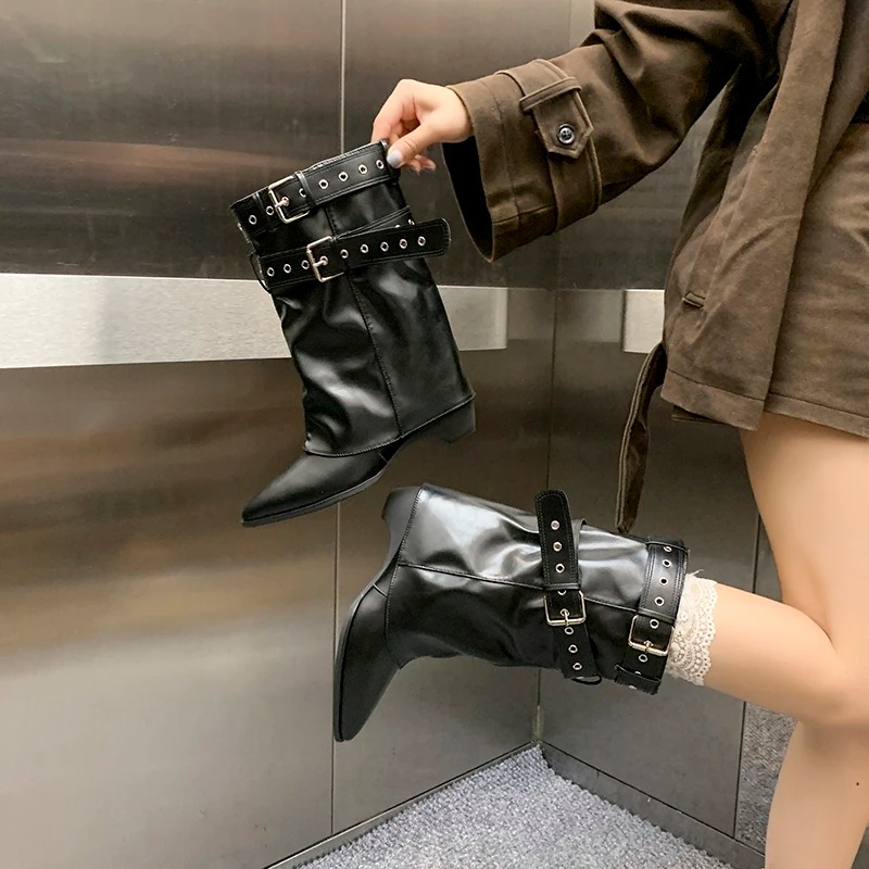 2025 Pointed Toe Women's Winte - Street Fashion Dress recension och pris