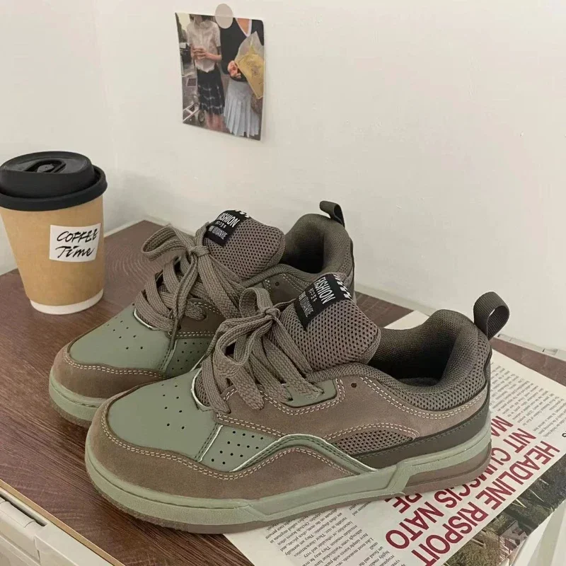 Fashion Vintage Sneakers Men A - Street Fashion Walking recension och pris