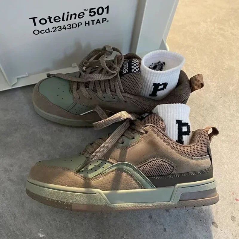 Fashion Vintage Sneakers Men A - Street Fashion Walking recension och pris