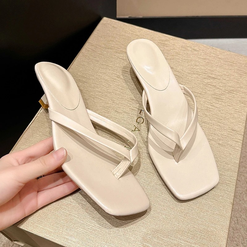 Summer Women Clip Toe Slippers - Street Fashion Dress recension och pris
