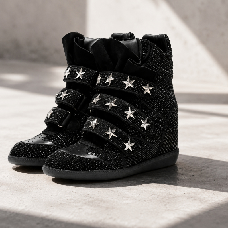 Women’s Rhinestone Ankle Boots - Street Fashion Walking recension och pris