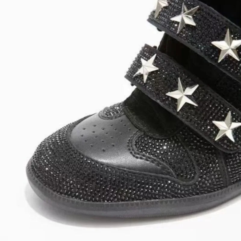 Women’s Rhinestone Ankle Boots - Street Fashion Walking recension och pris