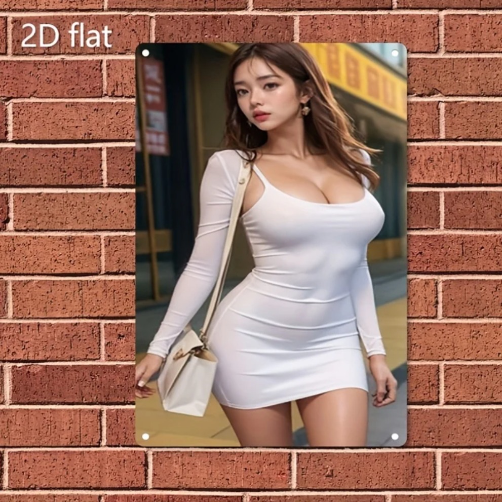 HD Metal Wall Art Asian Street - Asian Street Fashion Girls recension och pris