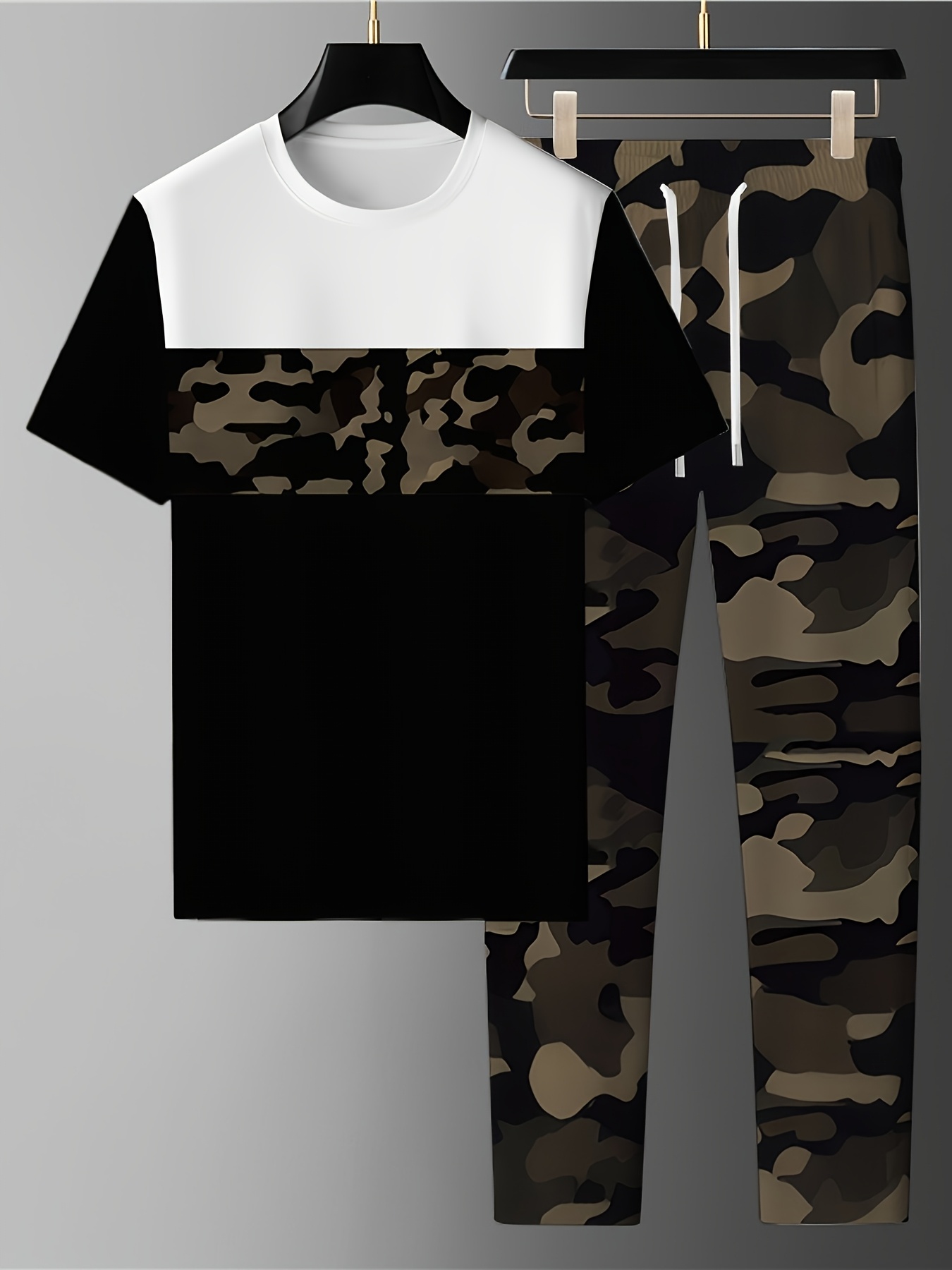 2026 Summer New Men's Short-Sl - Camo Pattern Set recension och pris