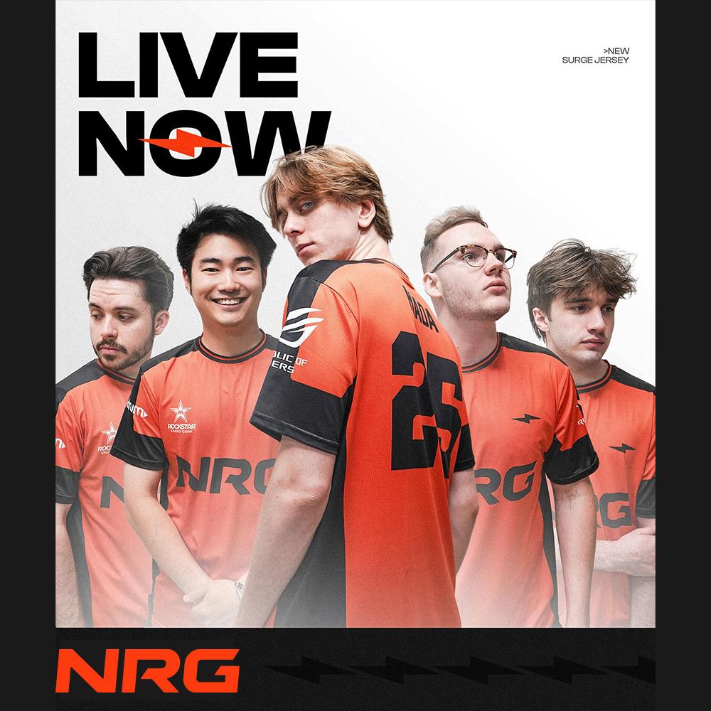 2025 NRG Esports Surge Jersey  - Street Fashion In Paris recension och pris