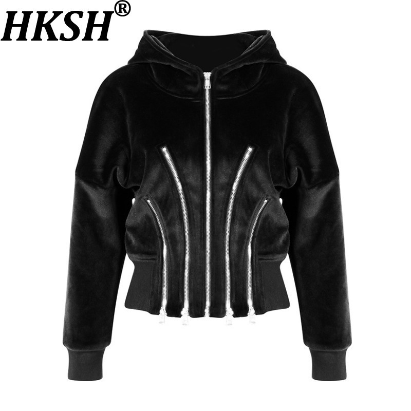 HKSH 2025 Autumn Winter New Wo - Street Fashion Zip Up Hoodie recension och pris