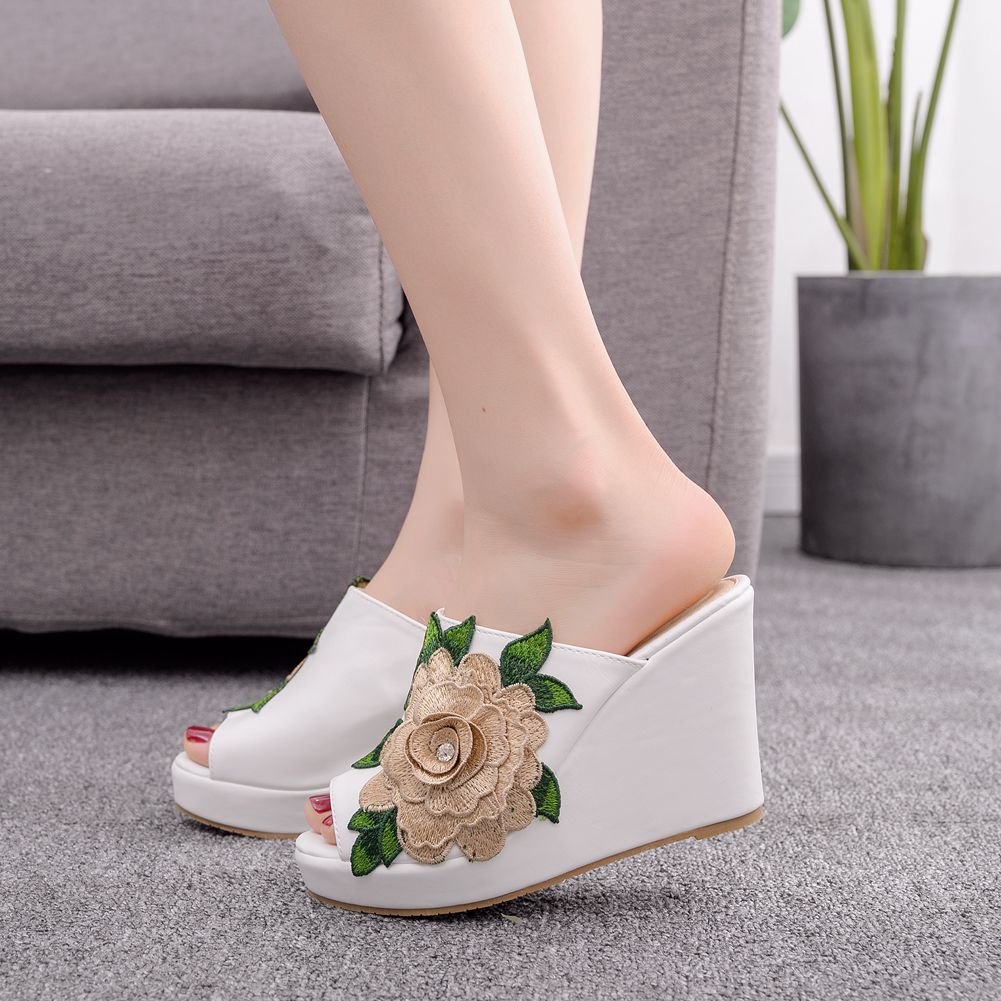 Womens Flower Open Toe Fashion - Street Fashion Dress recension och pris