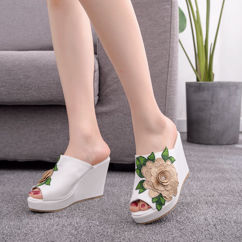 Womens Flower Open Toe Fashion - Street Fashion Dress recension och pris