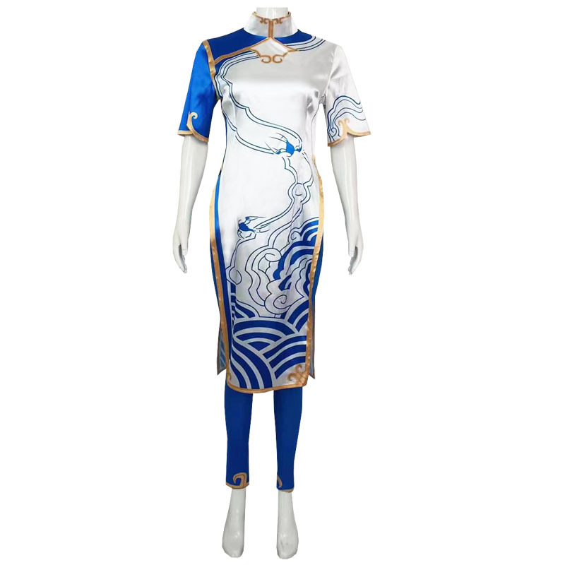 Game Chun-Li Costume Street Co - Street Fashion Dress recension och pris