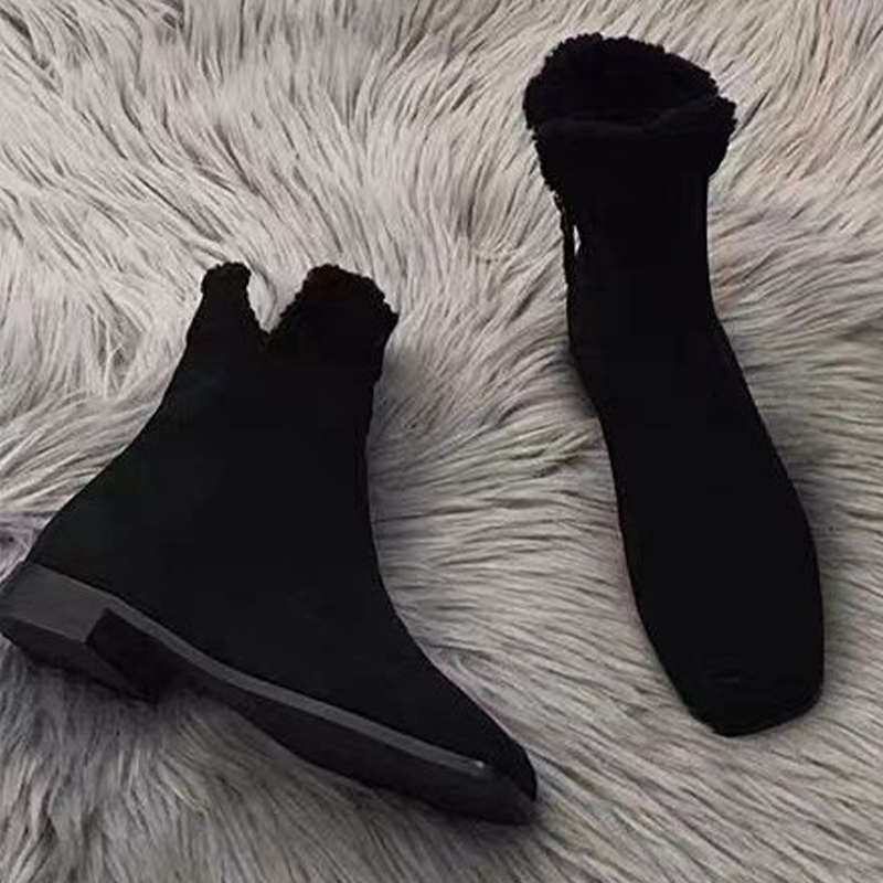 2026 New Fur Ankle Boots for W - Street Fashion Dress recension och pris
