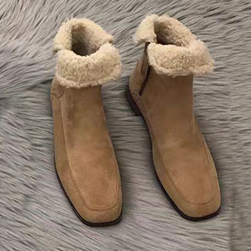 2026 New Fur Ankle Boots for W - Street Fashion Dress recension och pris