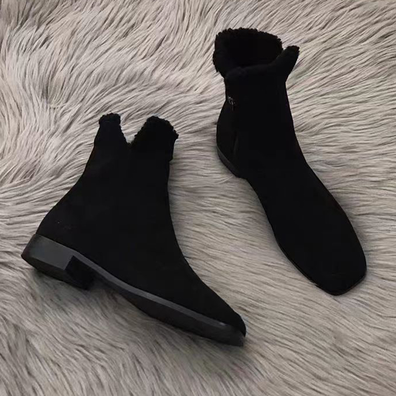 2026 New Fur Ankle Boots for W - Street Fashion Dress recension och pris