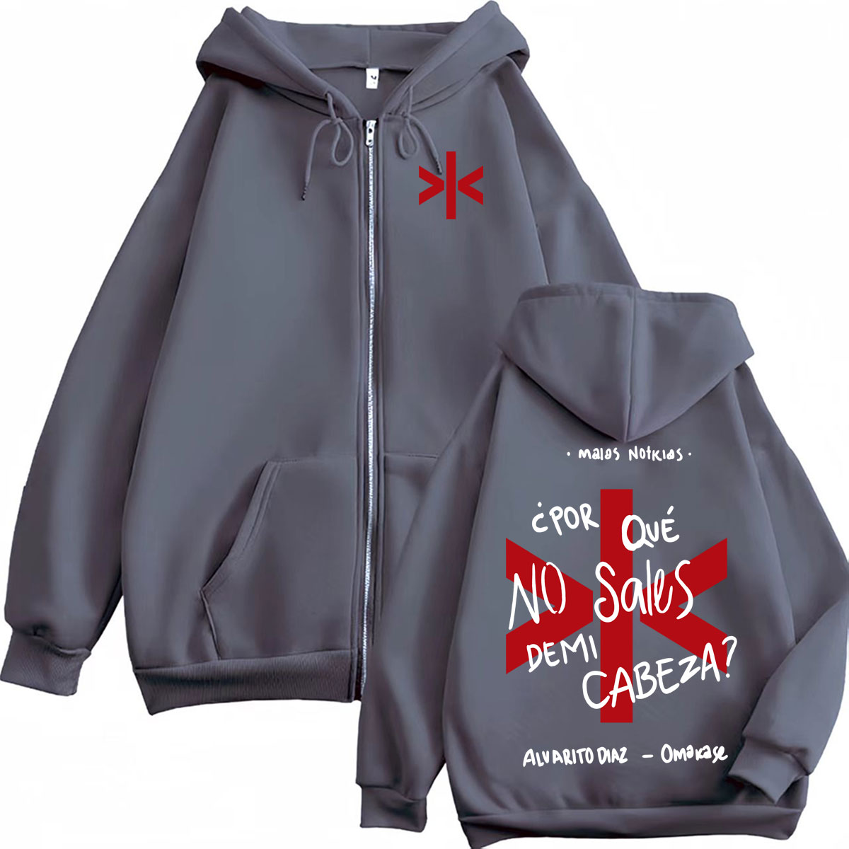 Alvaro Diaz Omakase Album Prin - Street Fashion Zip Up Hoodie recension och pris