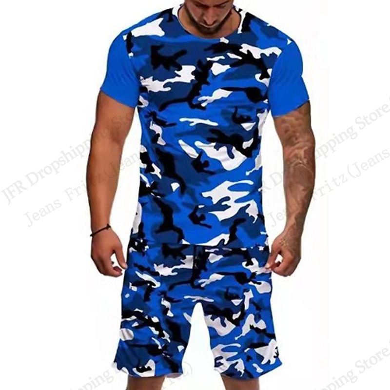 Men's Set T-shirt Camo Camoufl - Camo Pattern Set recension och pris