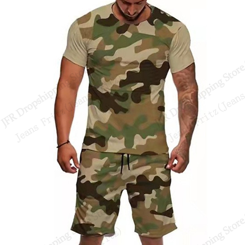 Men's Set T-shirt Camo Camoufl - Camo Pattern Set recension och pris