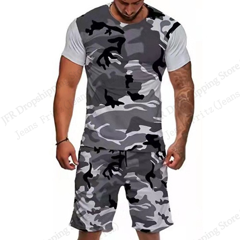 Men's Set T-shirt Camo Camoufl - Camo Pattern Set recension och pris