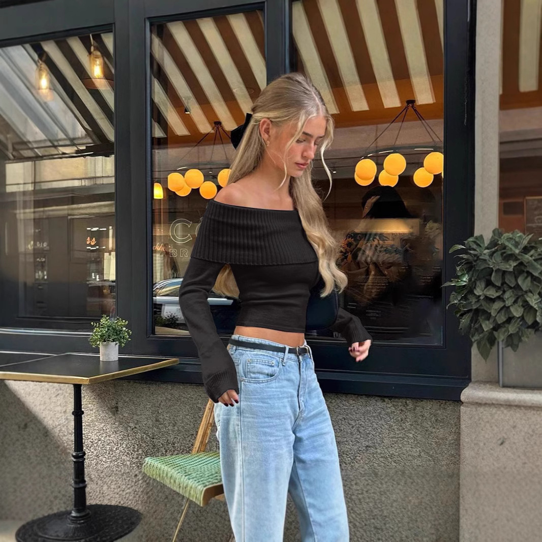 Street Fashion Off Shoulder To - Street Fashion Tshirt recension och pris