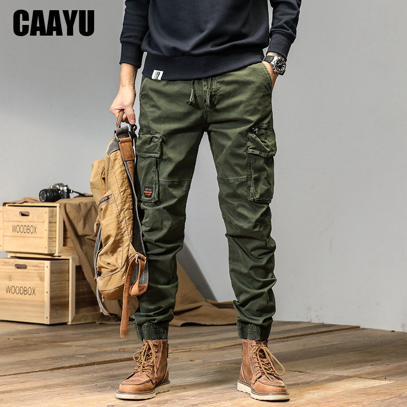 CAAYU Joggers Cargo Pants Mens - Techwear Pants Tactical recension och pris