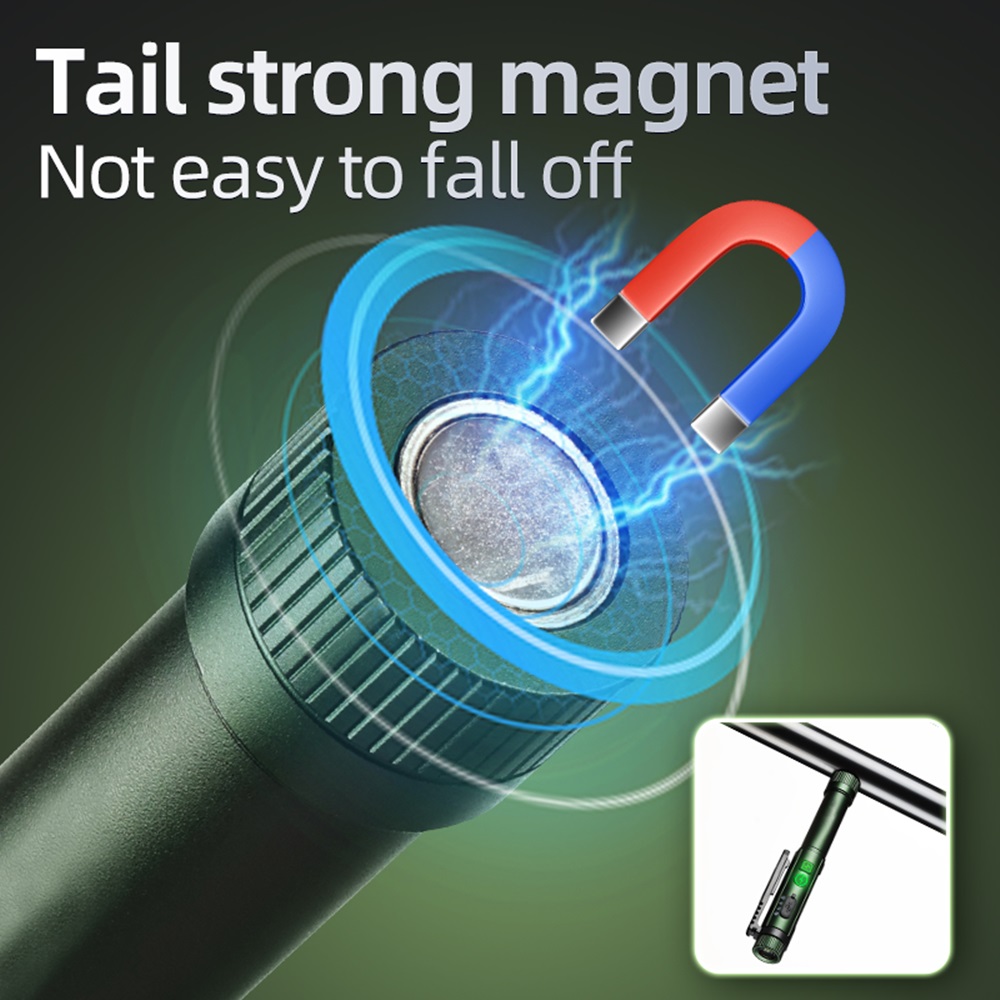 2-in-1 COB Pen Work Light LED  - Street Fashion Blog recension och pris