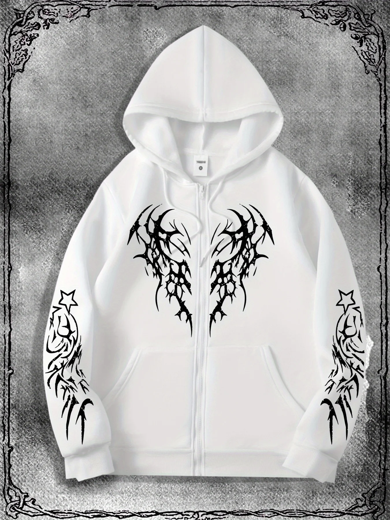 The High Street Hoodie Men Zip - Street Fashion Zip Up Hoodie recension och pris