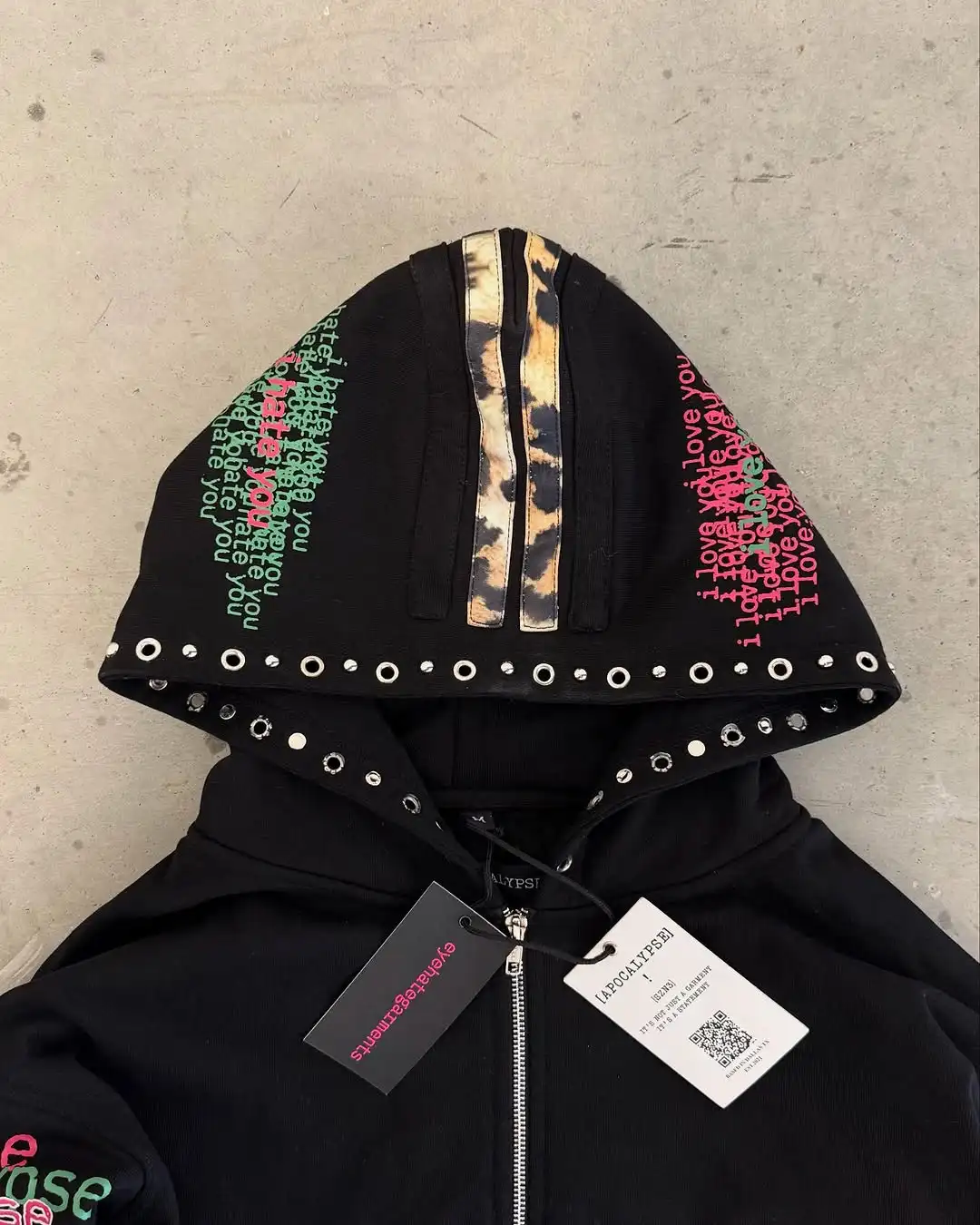 Eyehategarment Street Fashion  - Street Fashion Zip Up Hoodie recension och pris