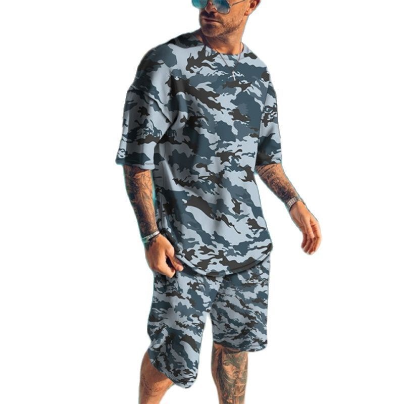 Summer New Men's Tracksuits 3D - Camo Pattern Set recension och pris