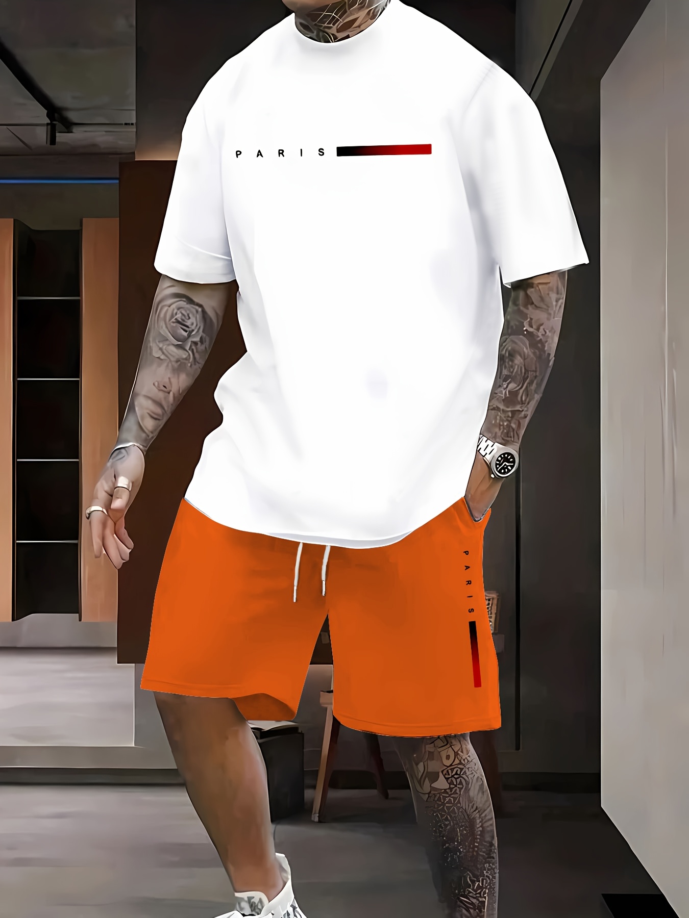 Paris Men's Casual Set Spring/ - Street Fashion In Paris recension och pris