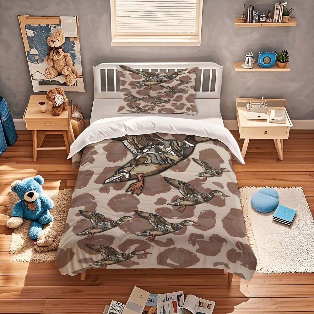 Flying Duck Duvet Cover Set Ca - Camo Pattern Set recension och pris