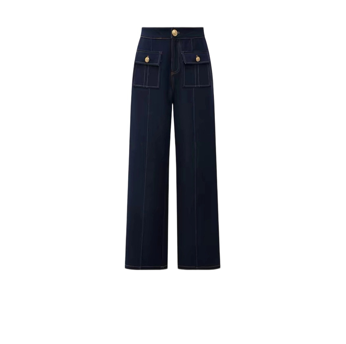 Y2K 2026 new button retro jean - Street Fashion Jeans Women recension och pris