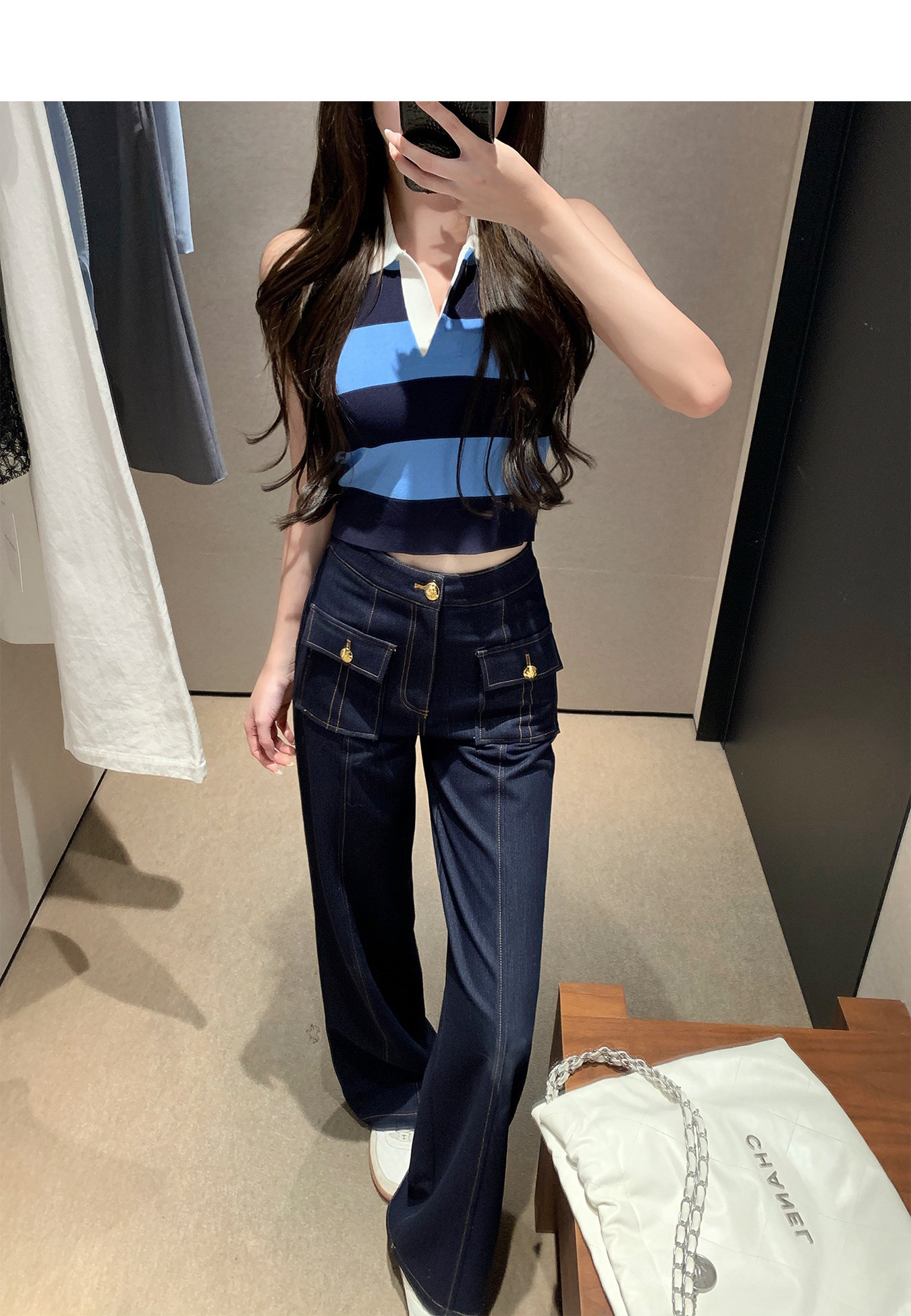 Y2K 2026 new button retro jean - Street Fashion Jeans Women recension och pris