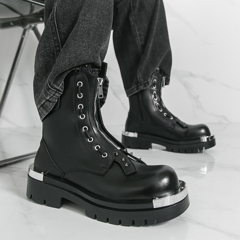 Men's thick soled boots Design - Street Fashion Walking recension och pris