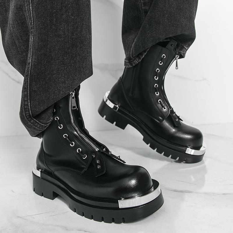 Men's thick soled boots Design - Street Fashion Walking recension och pris