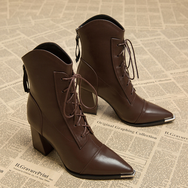 Women's Ankle Boots Fashion Po - Street Fashion Dress recension och pris